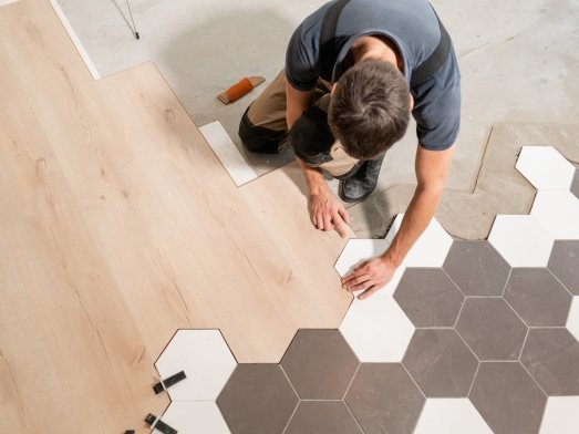 Flooring installation services in Rice Lake, WI